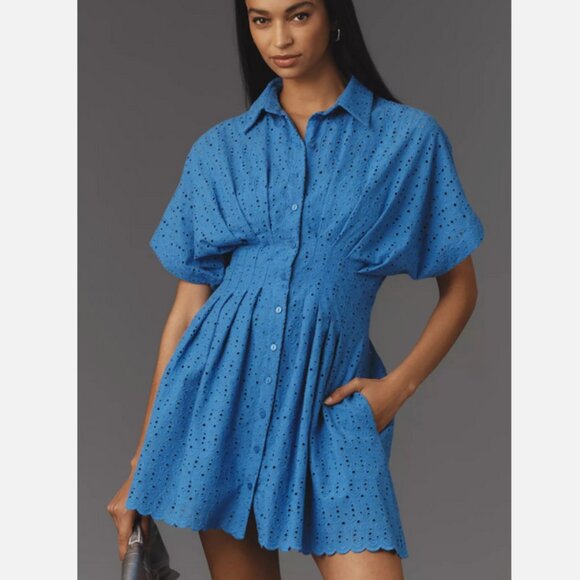 anthropologie dress shirt Kate Classic Buttondown Shirt by Maeve